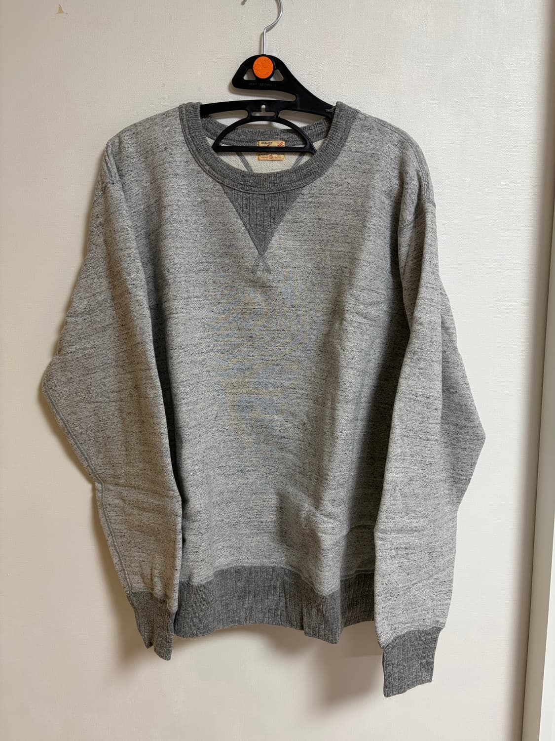 [L]화이츠빌 스웻셔츠 헤더그레이 맨투맨 상품이미지1