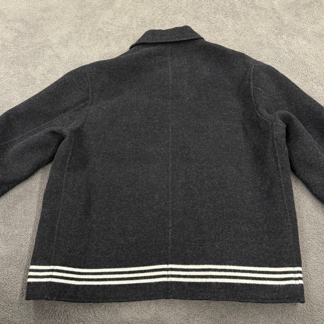 [정품/XL] 버버리 EKD 울 오버셔츠 자켓 c1 상품이미지4