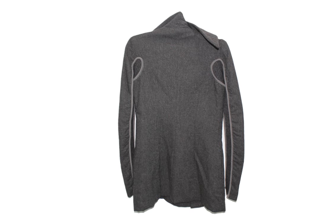 Rick Owens 2010 SS 릭오웬스 비대칭 사선 하이넥 코트 상품이미지7