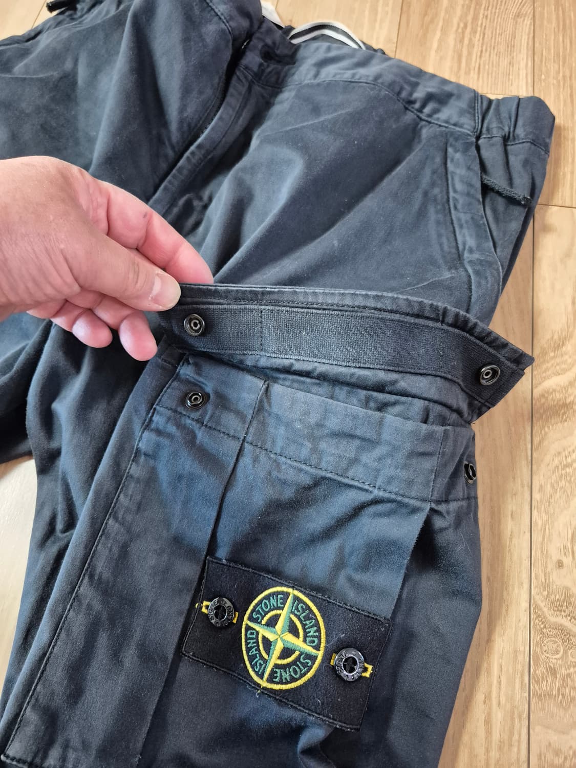 스톤아일랜드 17AW RE-T 카고 조거 팬츠 31 상품이미지5