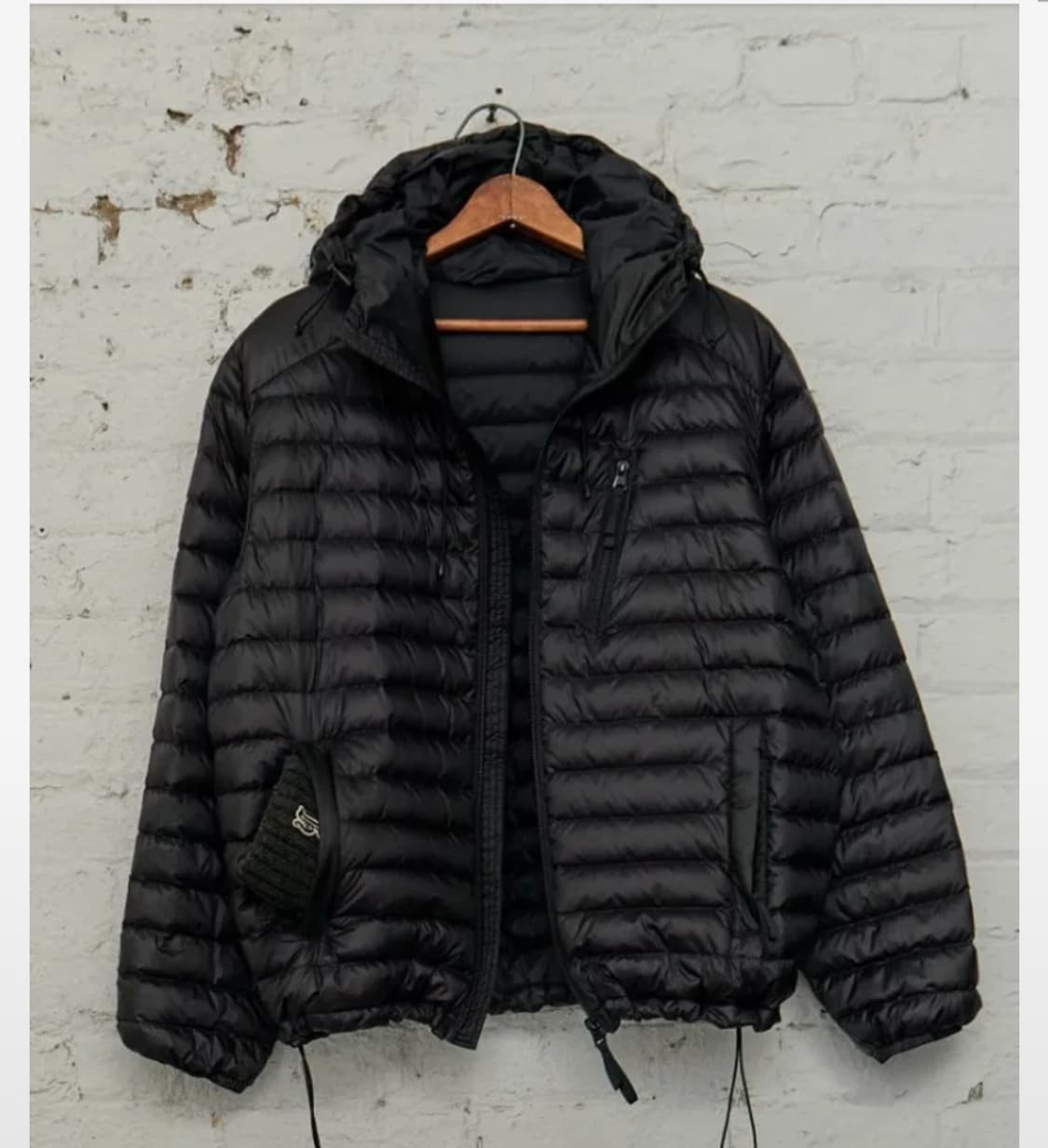 새상품 헤지스 구스 다운 경량패딩 상품이미지2