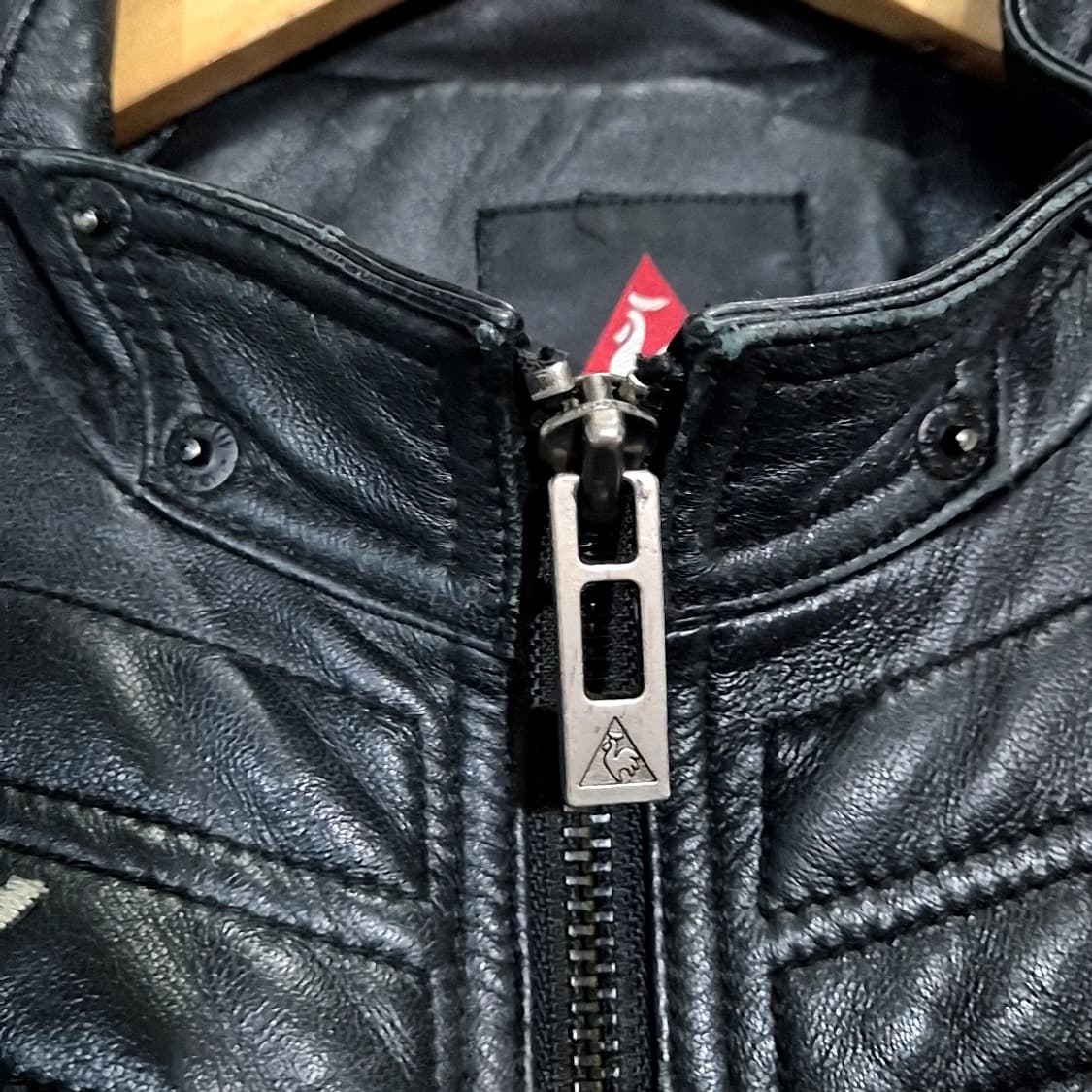 르꼬끄 푸조 레이싱 가죽 자켓 상품이미지6