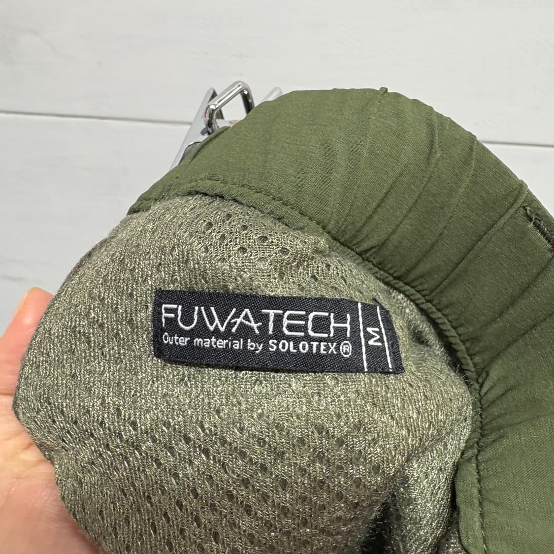 카키 바스락 solotex 스커트  상품이미지6