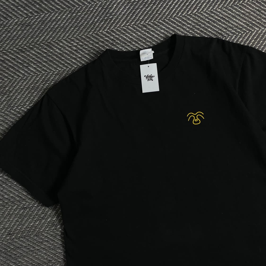 빈티지 프린팅 박스로고 반팔 티셔츠o 3400 상품이미지4