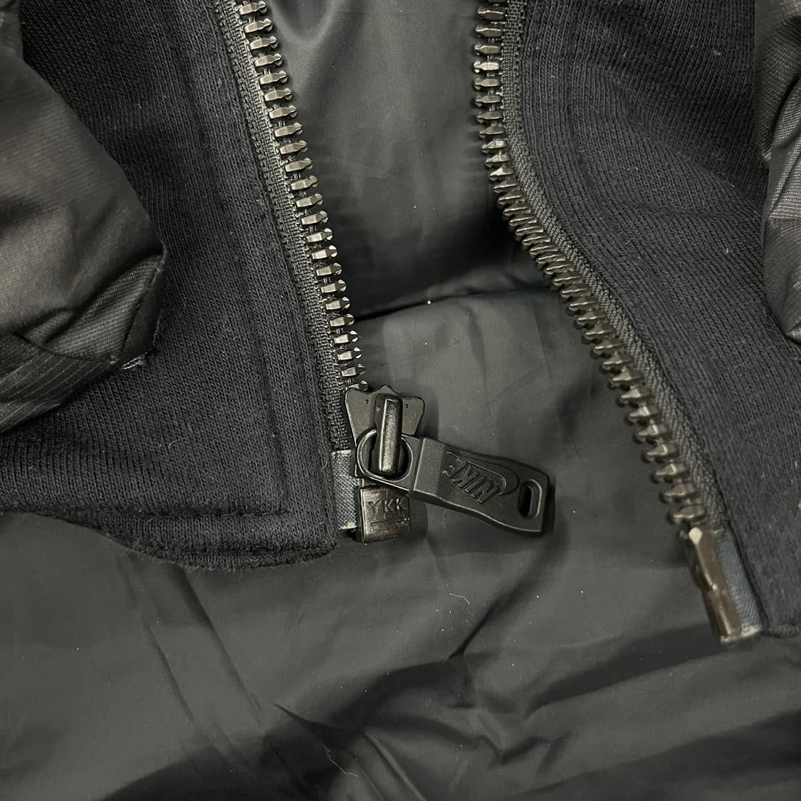 아디다스 집업 레이어드 크롭 후드 숏패딩  상품이미지8