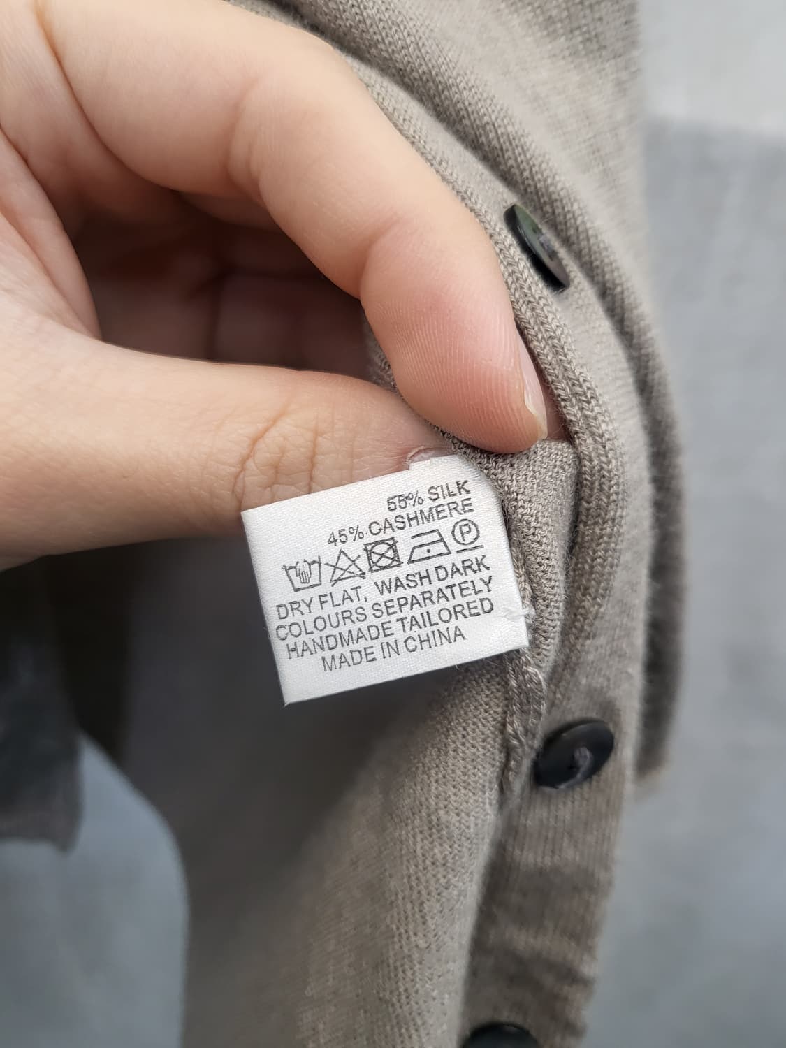 Gerts Oslo 반팔 가디건 브라운 상품이미지4