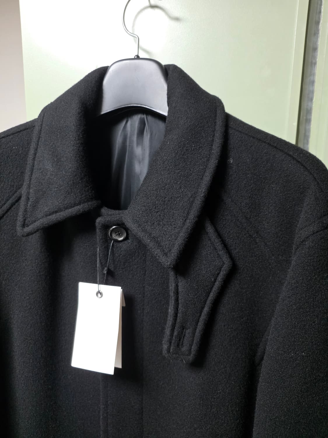 (새상품) 유스 23FW 맥코트 블랙 M 상품이미지2