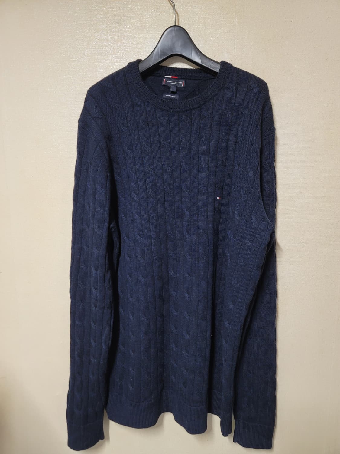 타미힐피거 럭셔리울 케이블 롱니트 상품이미지1