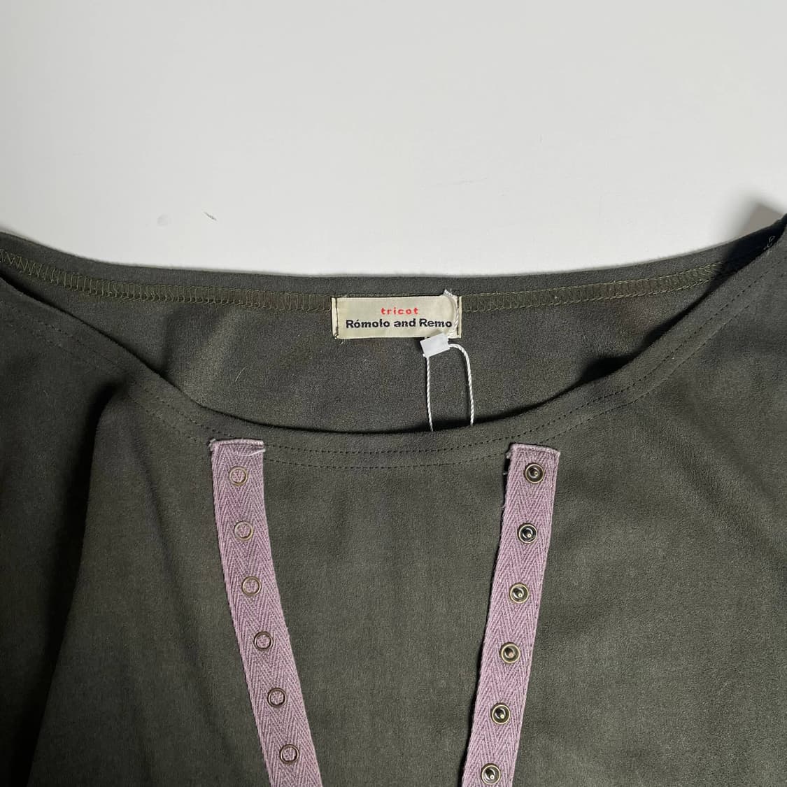 Tricot romolo and remo 버튼 스트랩 롱 슬리브 상품이미지6