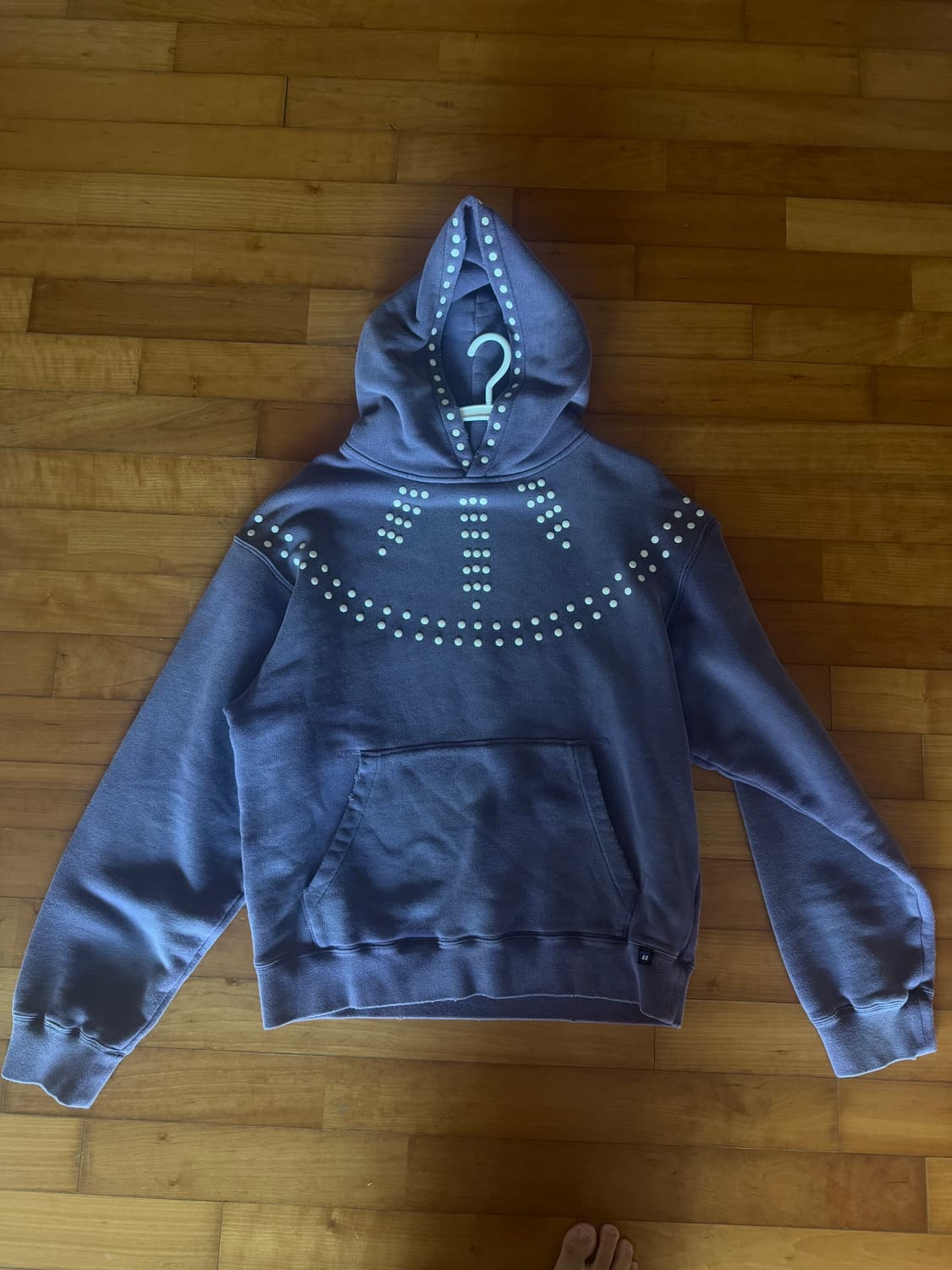 스테판쿡x솔리드옴므 스터드 후드  상품이미지3