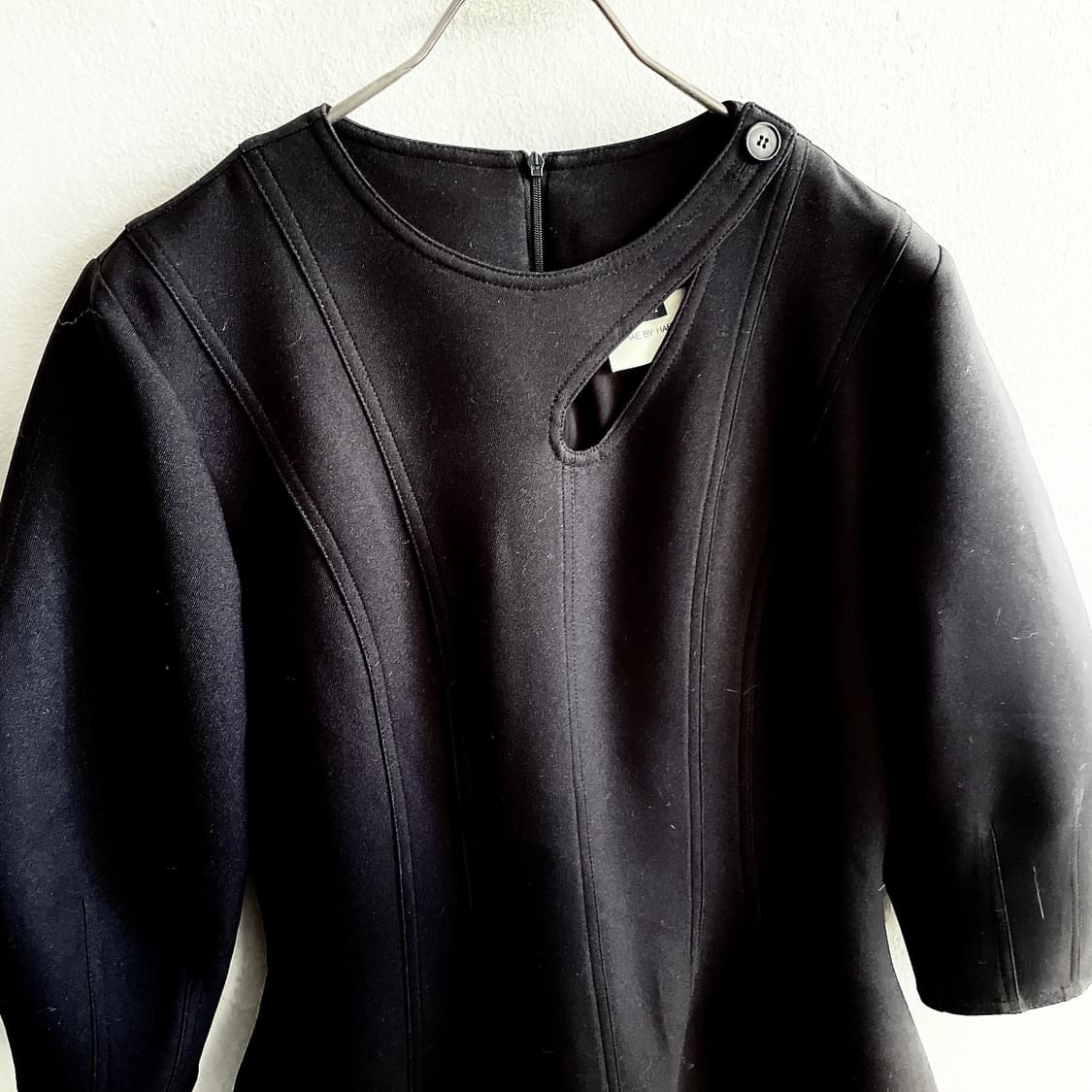 해바이해킴 롱슬리브 벌룬 드레스 상품이미지8