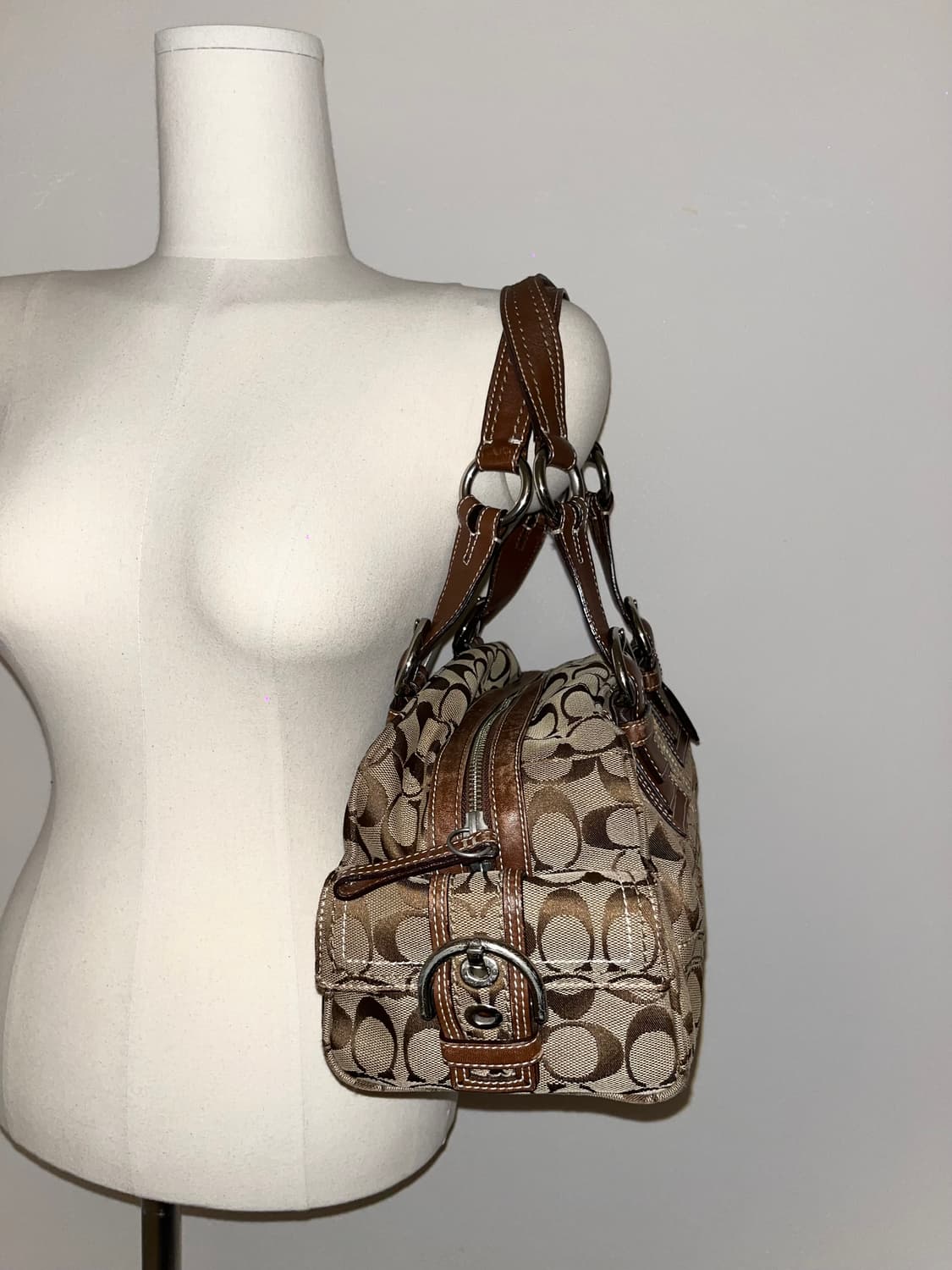 📦 Coach Signature brown Shoulder Bag 상품이미지7