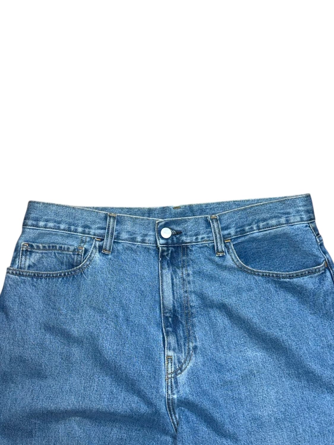 칼하트 와이드 랜든 블루 헤비스톤 워시 데님 팬츠 상품이미지6