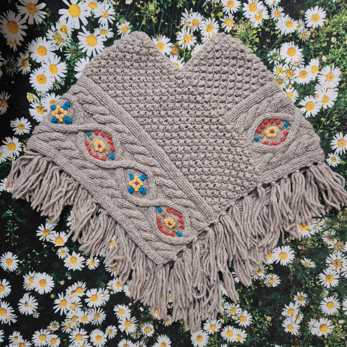 TITICACA 티티카카 니트 망토 케이프 여성FREE 상품이미지6