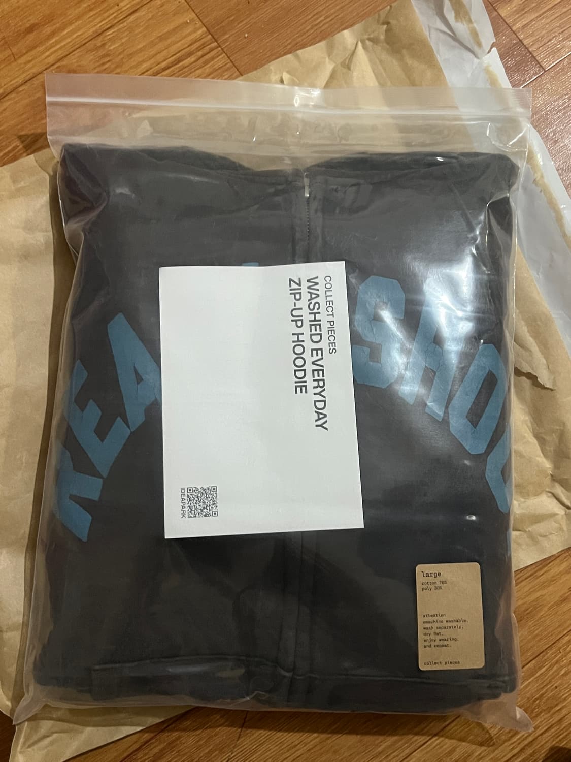 컬렉트 피시스 레디슛 후드집업 L / 미개봉 새상품 상품이미지2