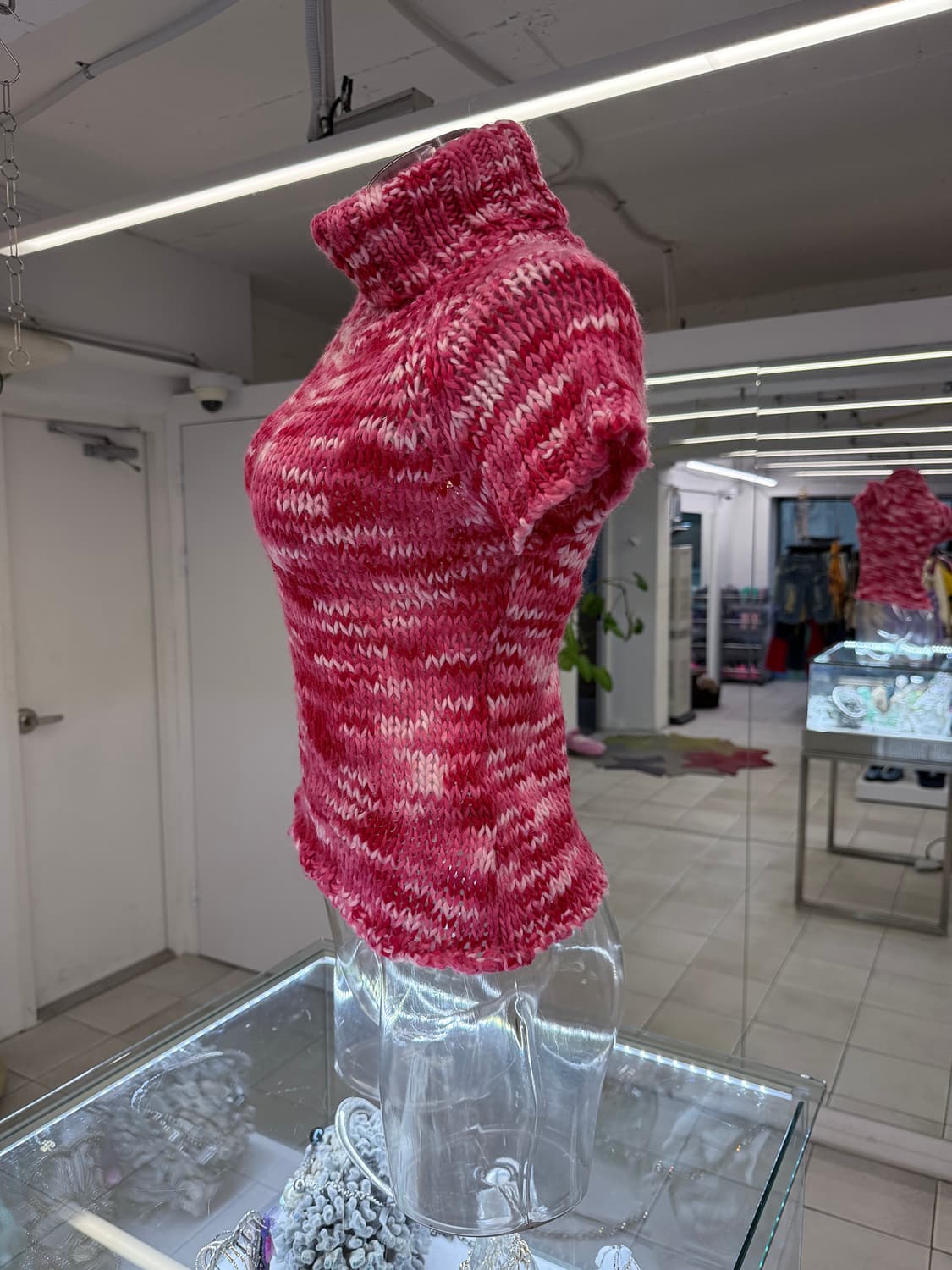 half sleeve turtle neck sweater 상품이미지3