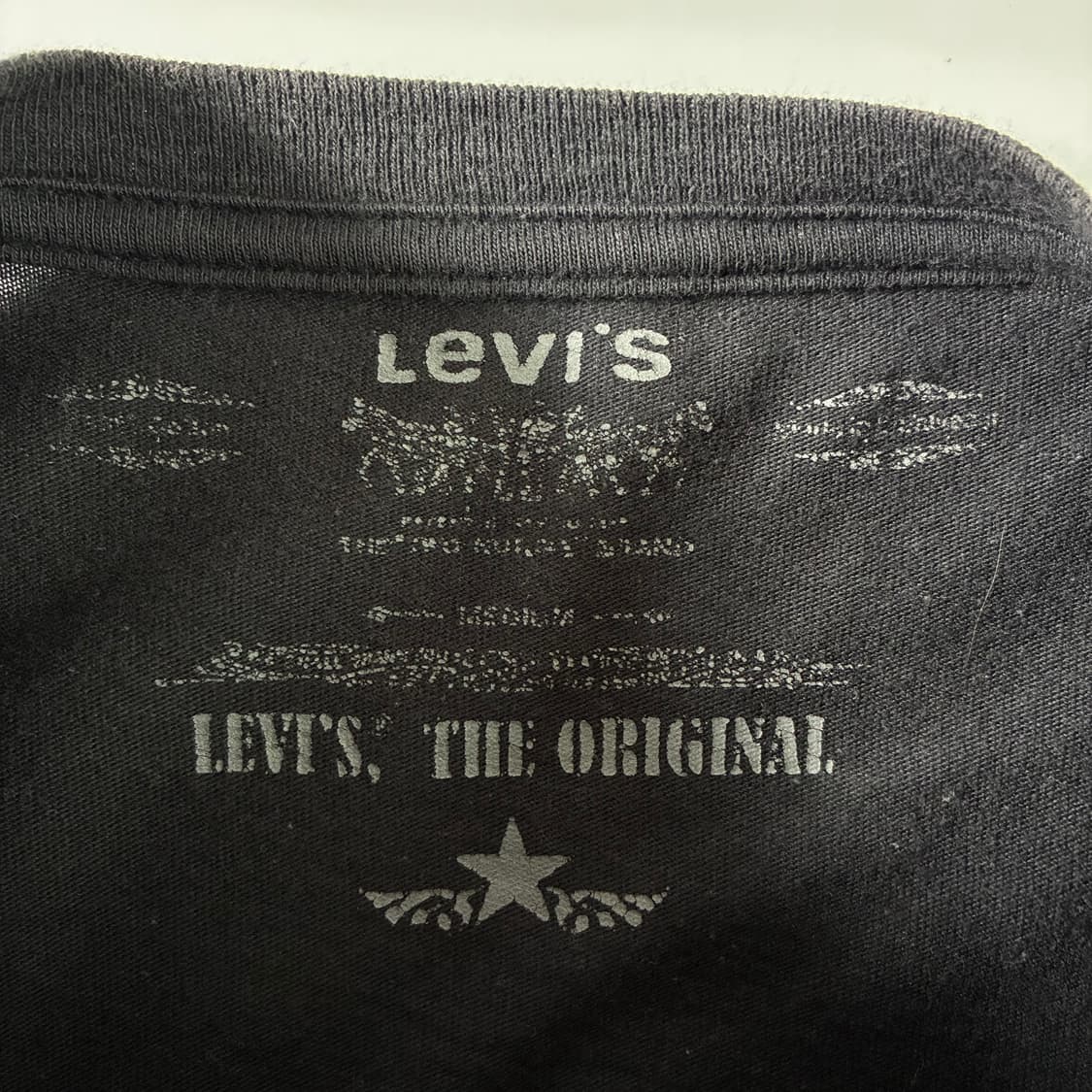 Levi's  리바이스 빈티지 이글 블랙 롱슬리브 티셔츠  상품이미지4