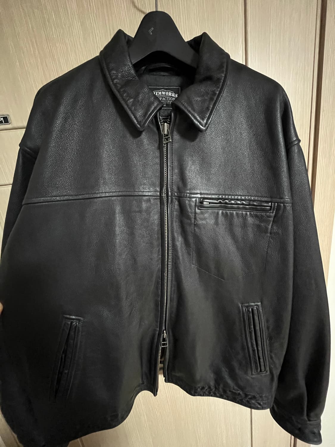 프리즘웍스 디스트로이드 가죽자켓 XL 상품이미지2