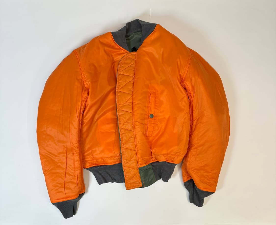 90s  usa GREENBRIER MA-1 플라이트 재킷 m 상품이미지4