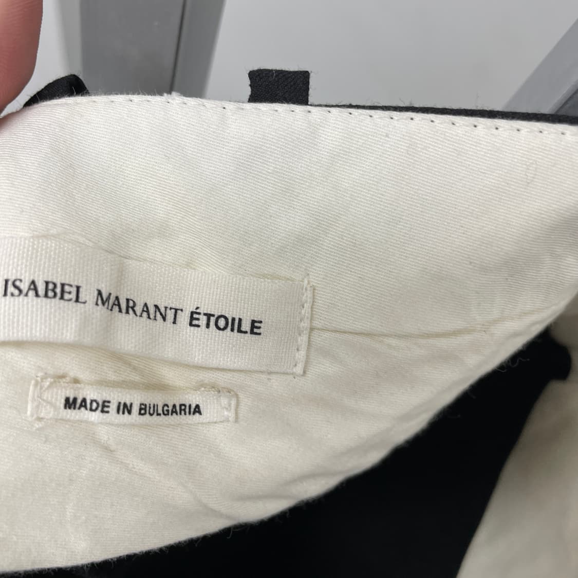 이자벨마랑 블랙 슬랙스 34(W) 상품이미지5