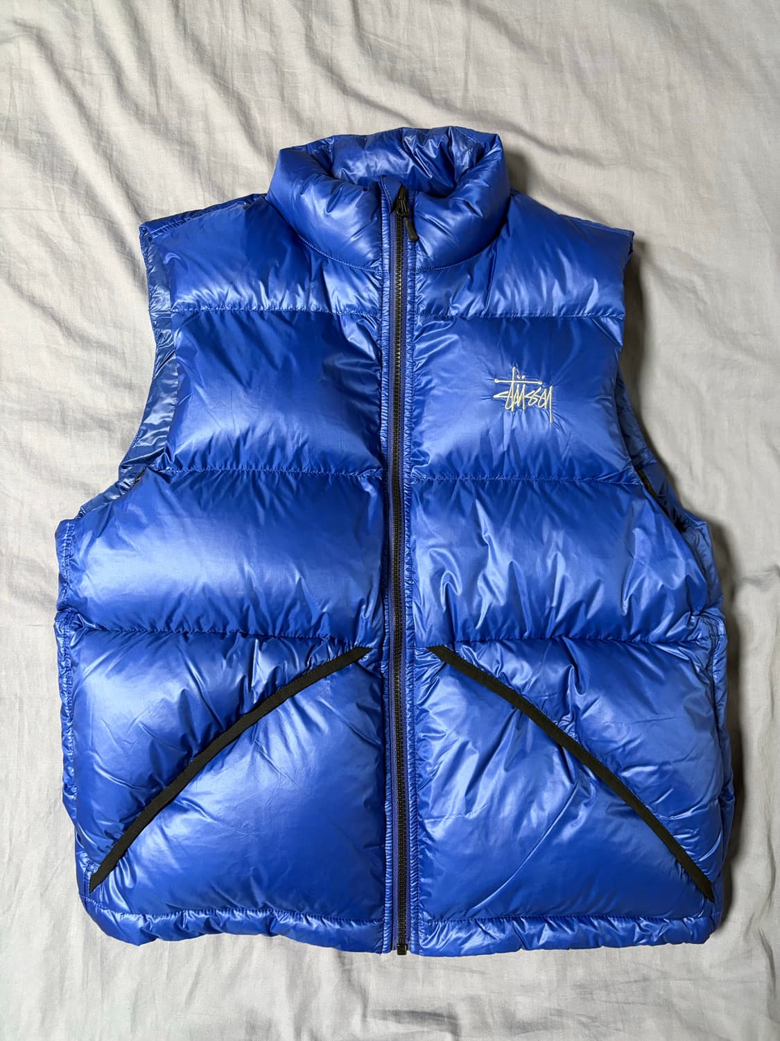 스투시 마이크로 립스탑 패딩 베스트 상품이미지1