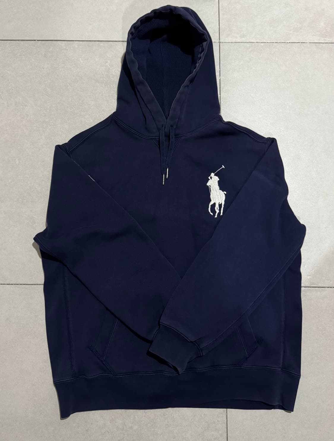빅포니 폴로 랄프 로렌 써멀 후드티 L 상품이미지1