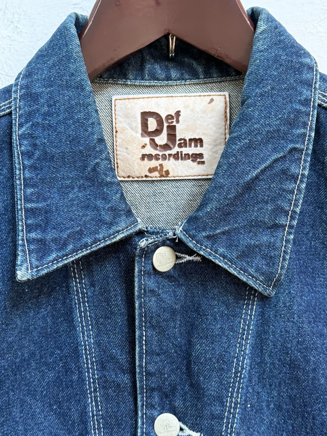 Def Jam recordings 청 데님 자켓 L 상품이미지2