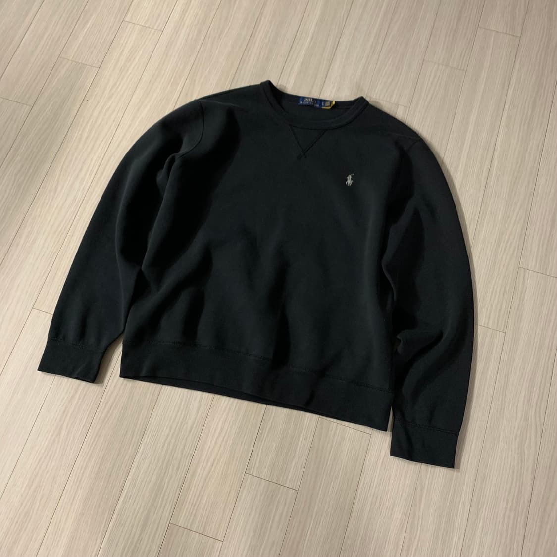 폴로 랄프로렌 맨투맨 블랙 L 상품이미지1