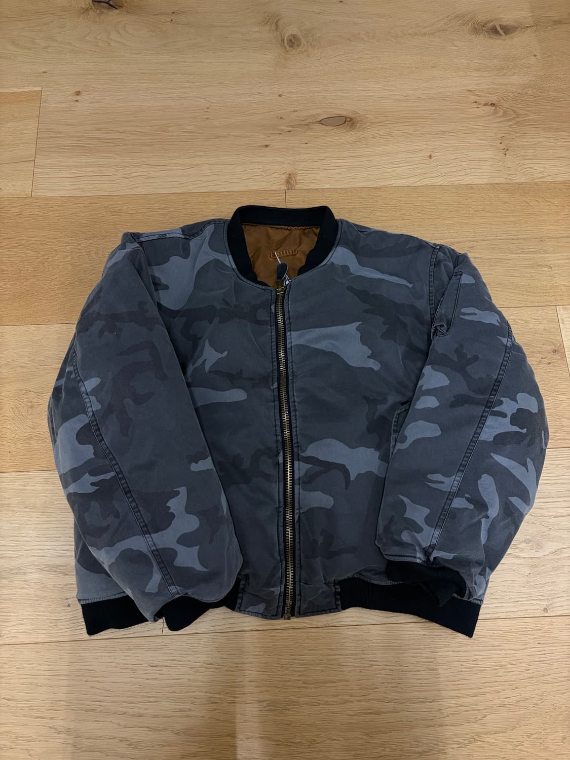 포스텍스 가먼츠 어반카모 앤티크 워시 ma-1 자켓 상품이미지5