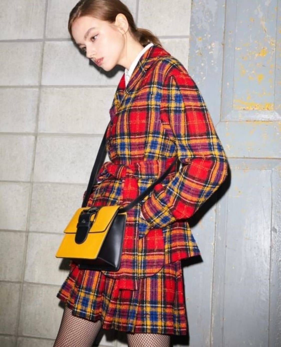 [비비안웨스트우드] 레드벨벳 조이 비비안 체크 자켓 상품이미지2