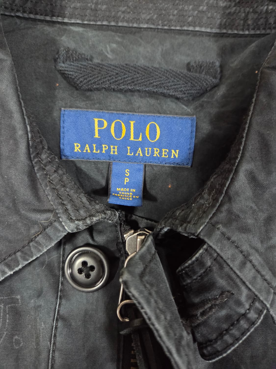 폴로 밀리터리 드로잉 야상 M-51 자켓 네이비 상품이미지5