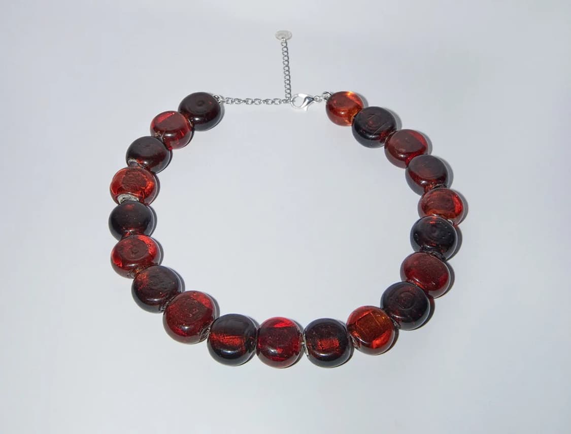 팔로마울 Mabel Necklace/목걸이_레드 상품이미지3