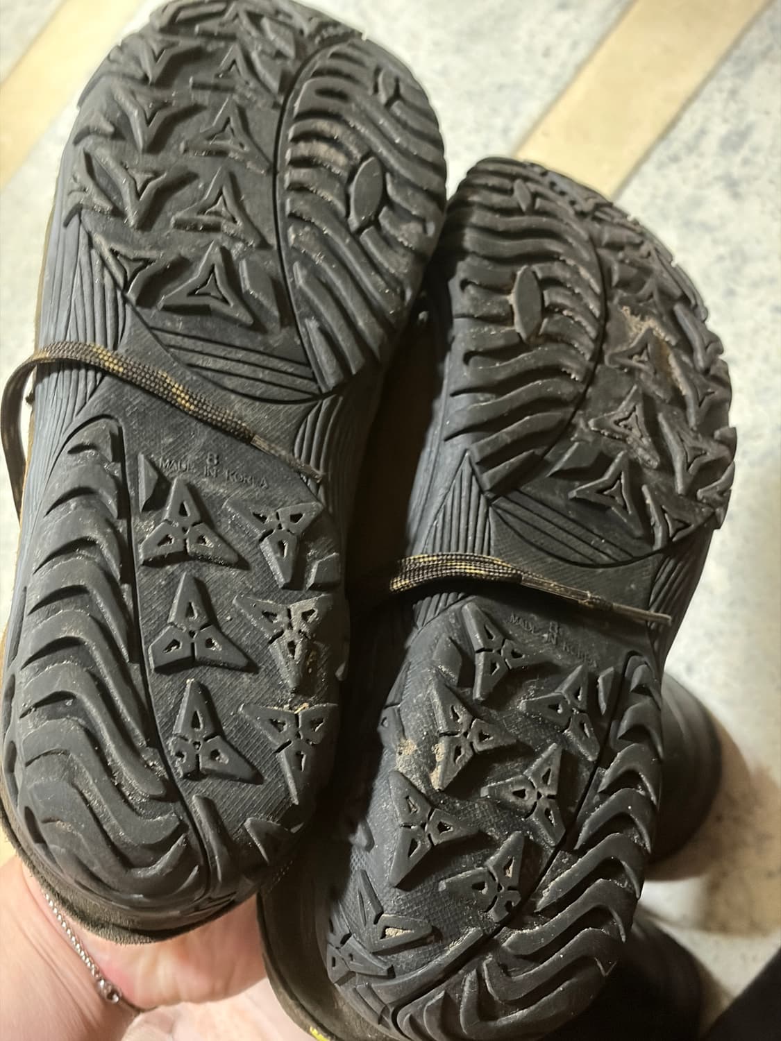 네거티브쓰리Asymmetry Sneakers_Khaki Brown 280 상품이미지3