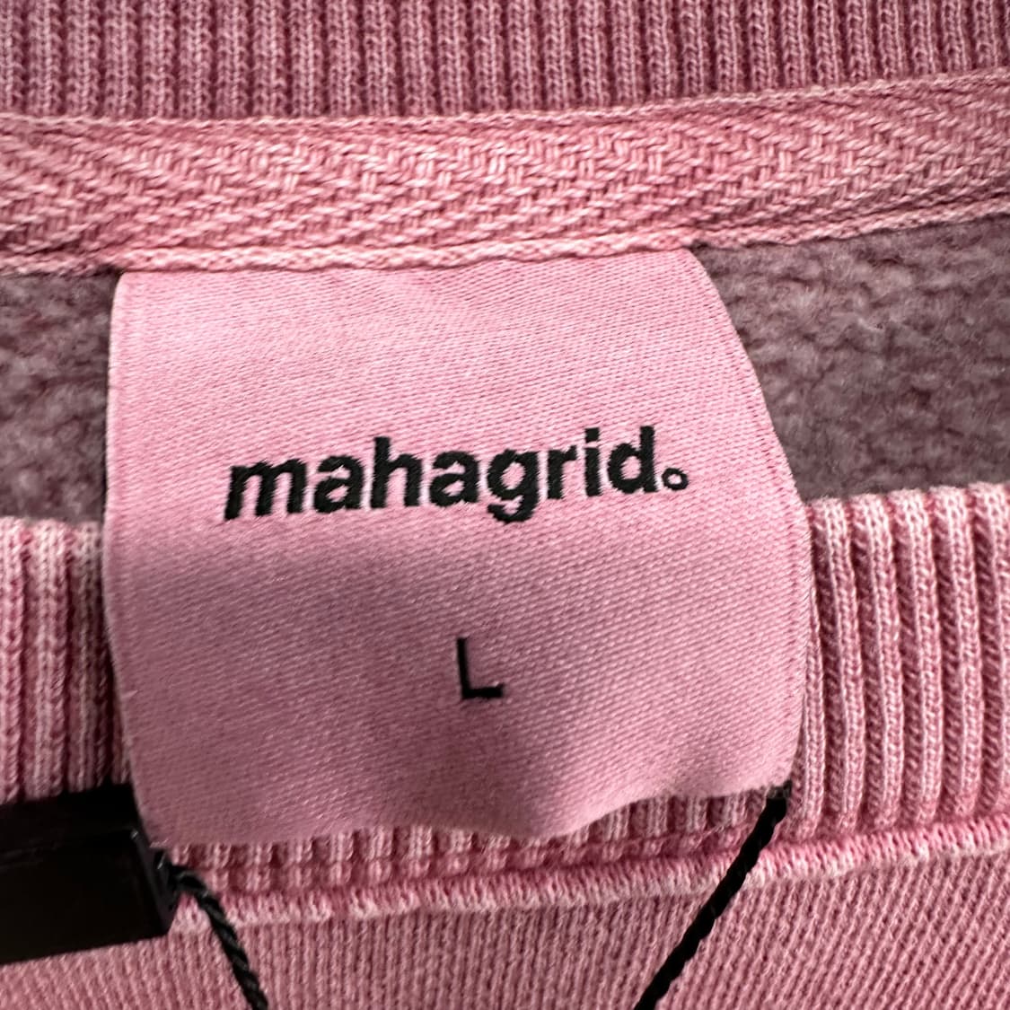 [미시착] 마하그리드 남자 피그먼트 루즈핏 맨투맨 상품이미지3