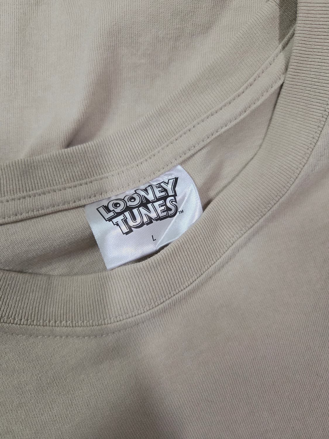 LOONEY TUNES 베이지 롱 슬리브 티셔츠 상품이미지7