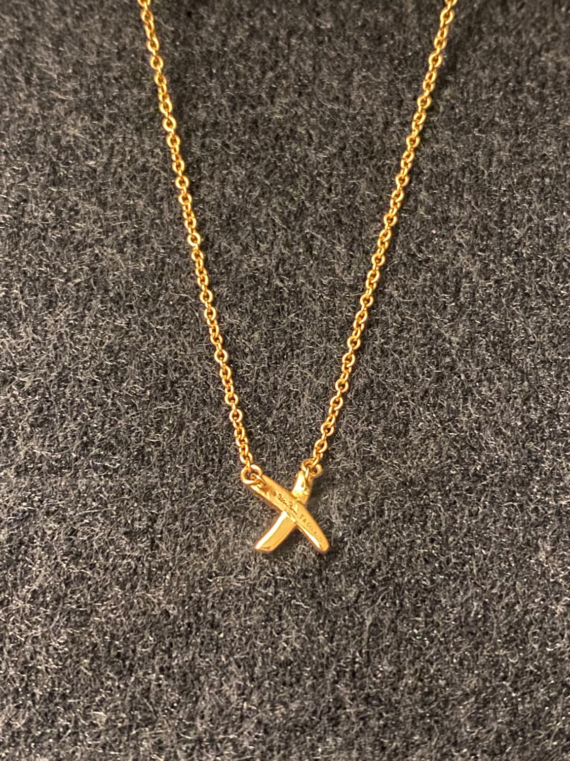 티파니앤코 팔로마 그래피티 X 목걸이 18k 로즈골드 상품이미지3