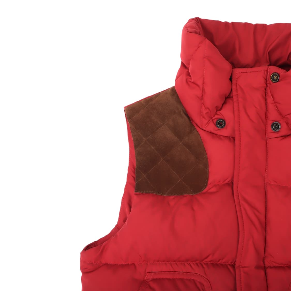 랄프로렌 럭비 레드 스웨이드 다운 베스트 상품이미지2