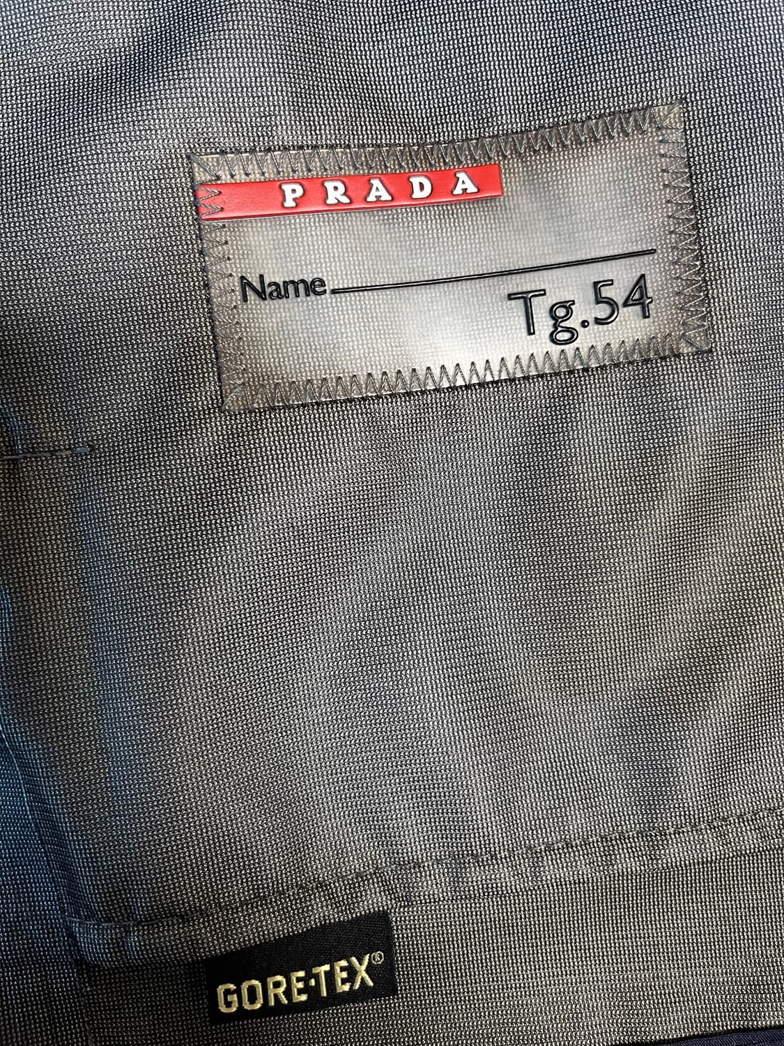 프라다 고어텍스 블랙 자켓 54(105-110) 정품 상품이미지6