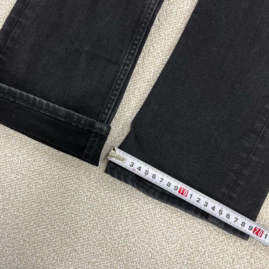 25 캘빈클라인 블랙 데님 팬츠 바지 0219M 상품이미지7
