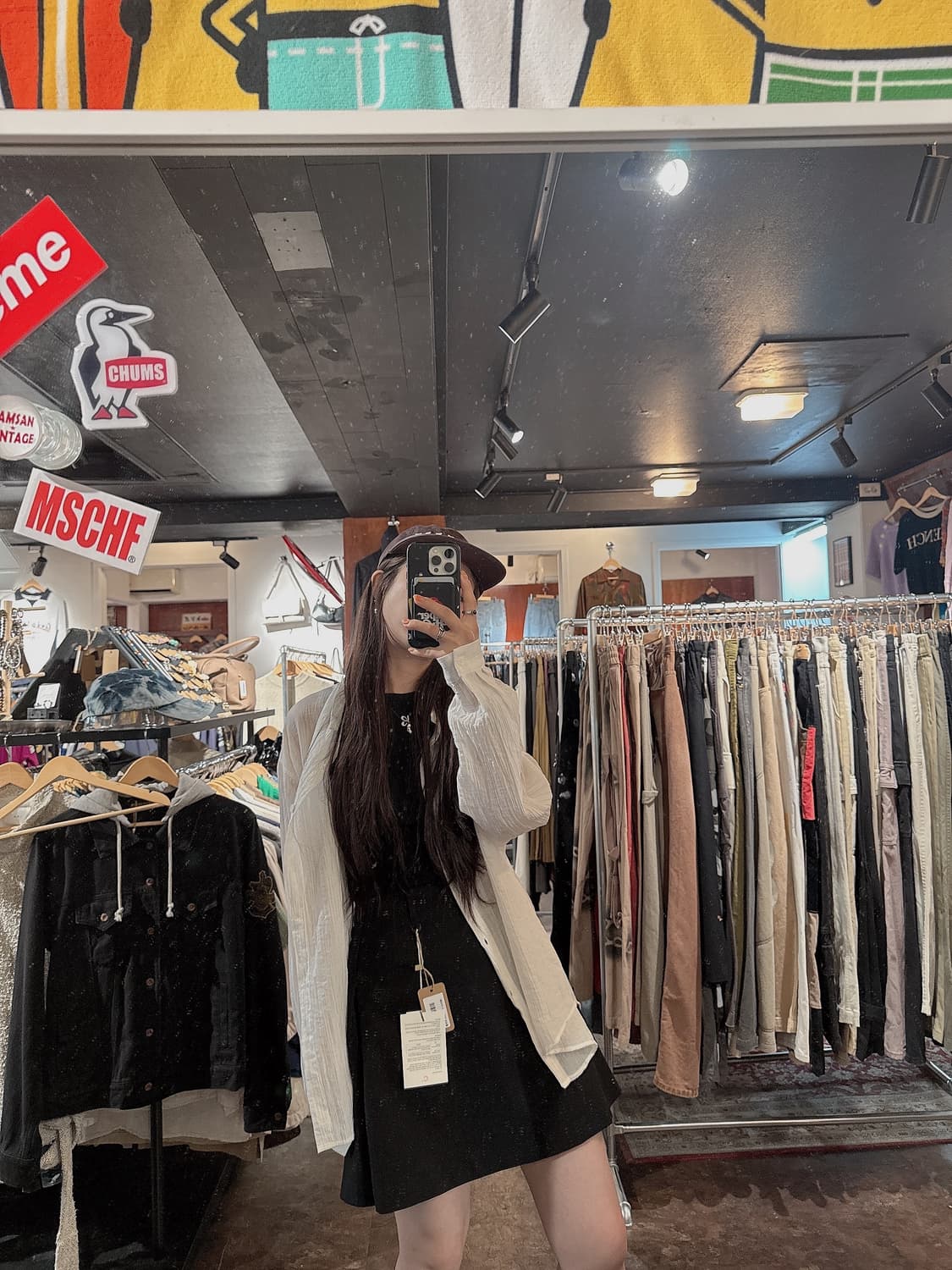 clove 클로브 블랙 미니 스커트 골프 새상품 S 상품이미지8