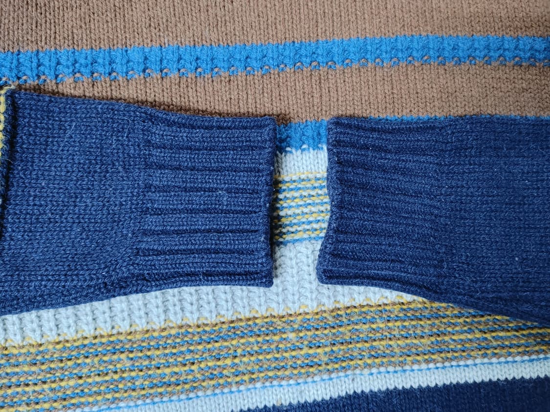 series 시리즈 남성 단가라 긴팔니트티 상품이미지5