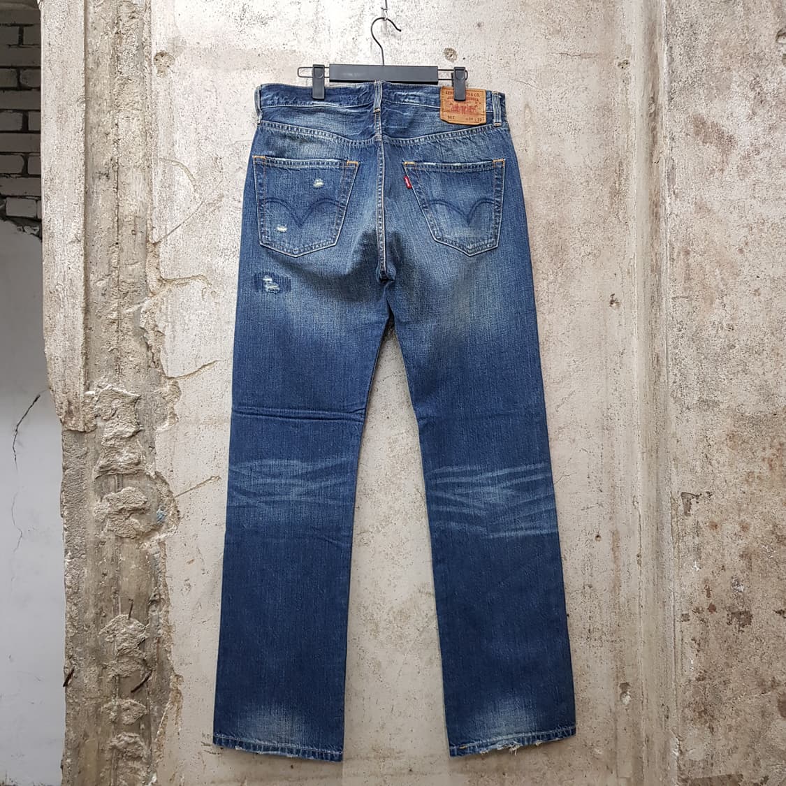 리바이스 501 디스트로이드 데님 34/33사이즈  상품이미지2