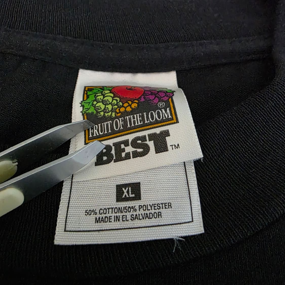 [XL] 90s 빈티지 DARE 티셔츠 블랙 ver. 후룻3 백프린트 상품이미지7