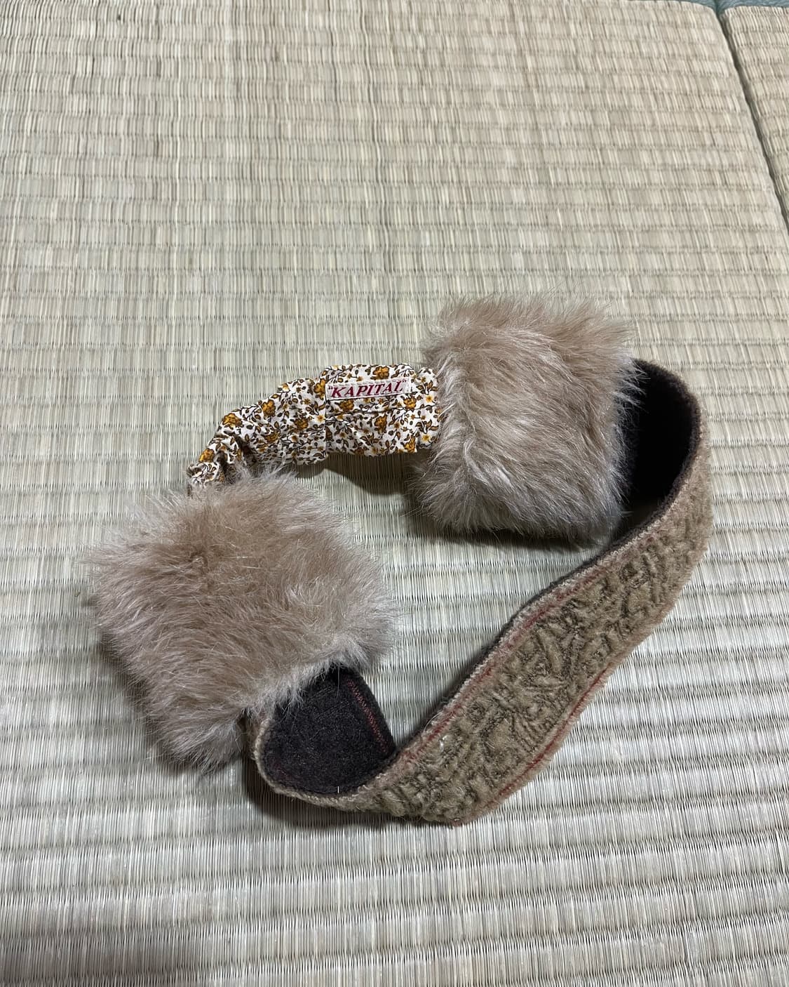 캐피탈 퍼 디테일 헤어밴드 상품이미지6