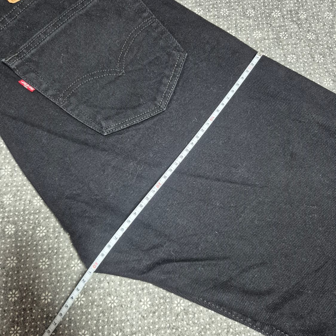 [33]리바이스 505 블랙  -383 상품이미지4