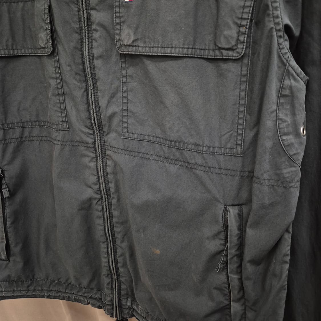 빈티지 타미힐피거 블랙 자켓 L 상품이미지4