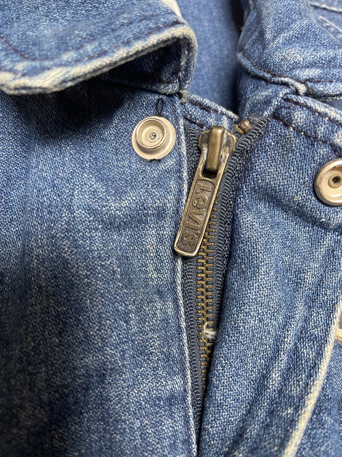 리바이스 80s 한주통상 데님 워크 봄버 자켓  상품이미지4