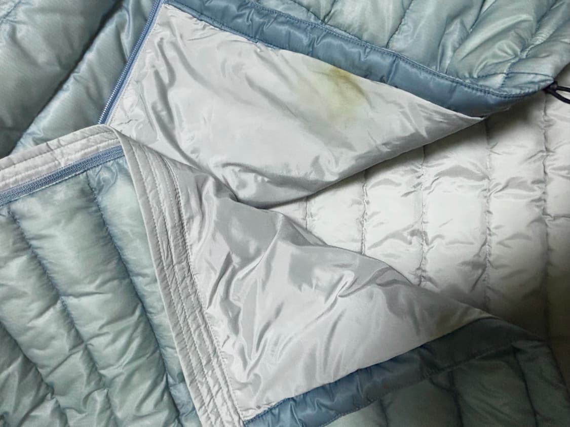 산산기어 23fw 서픽스 패딩 자켓 스카이블루 상품이미지7