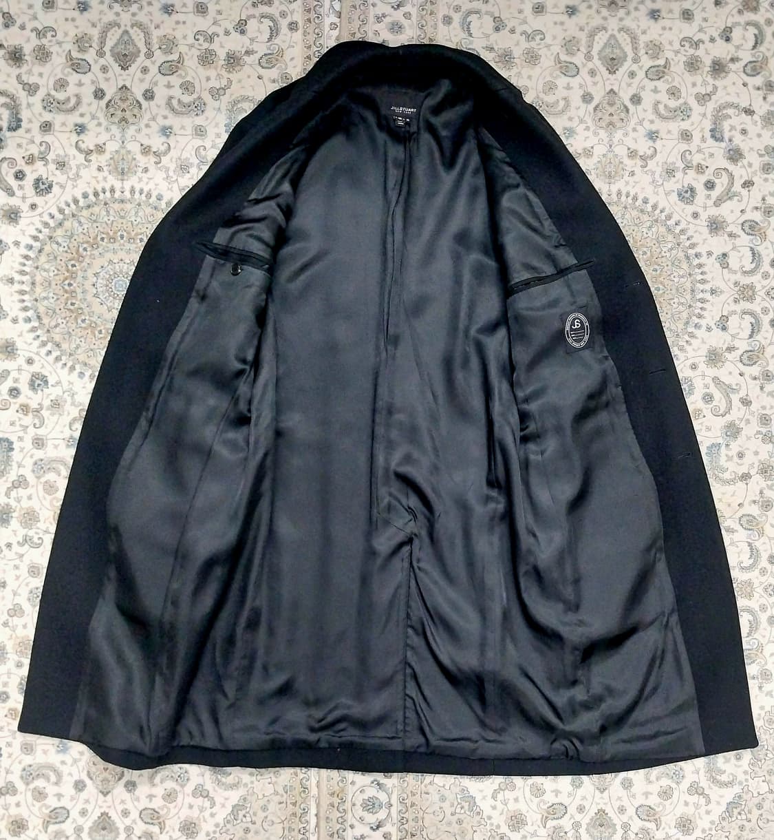 질스튜어트 블랙 캐시미어 혼방 코트 M 상품이미지2