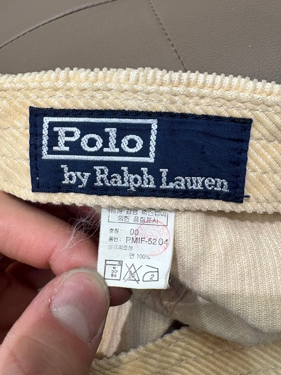 폴로 랄프로렌 코듀로이 볼캡 상품이미지10